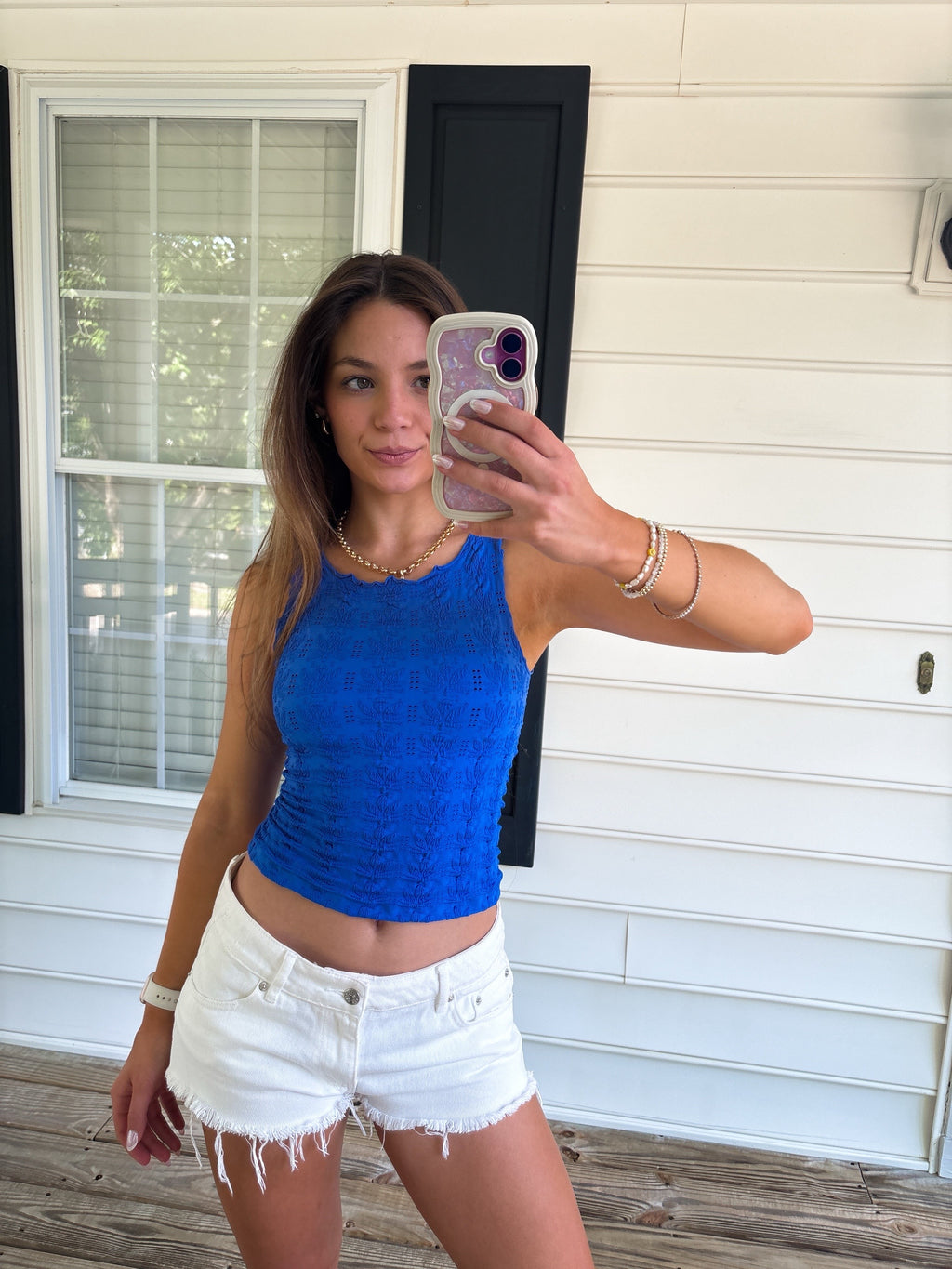 Blue Crush Tank — Blue