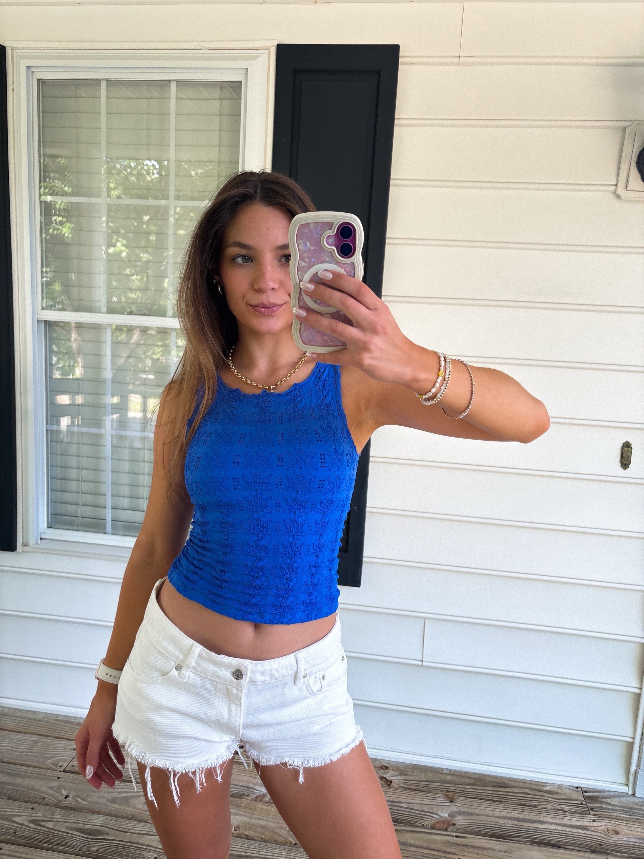 Blue Crush Tank — Blue