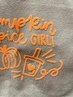Pumpkin Spice Girl Canvas Tote Bag