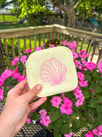 Seashell Nylon Cosmetics Bag