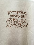 Pumpkin Spice Girl Tee — Tan