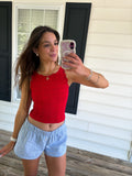 Cherry Bomb Tank — Red