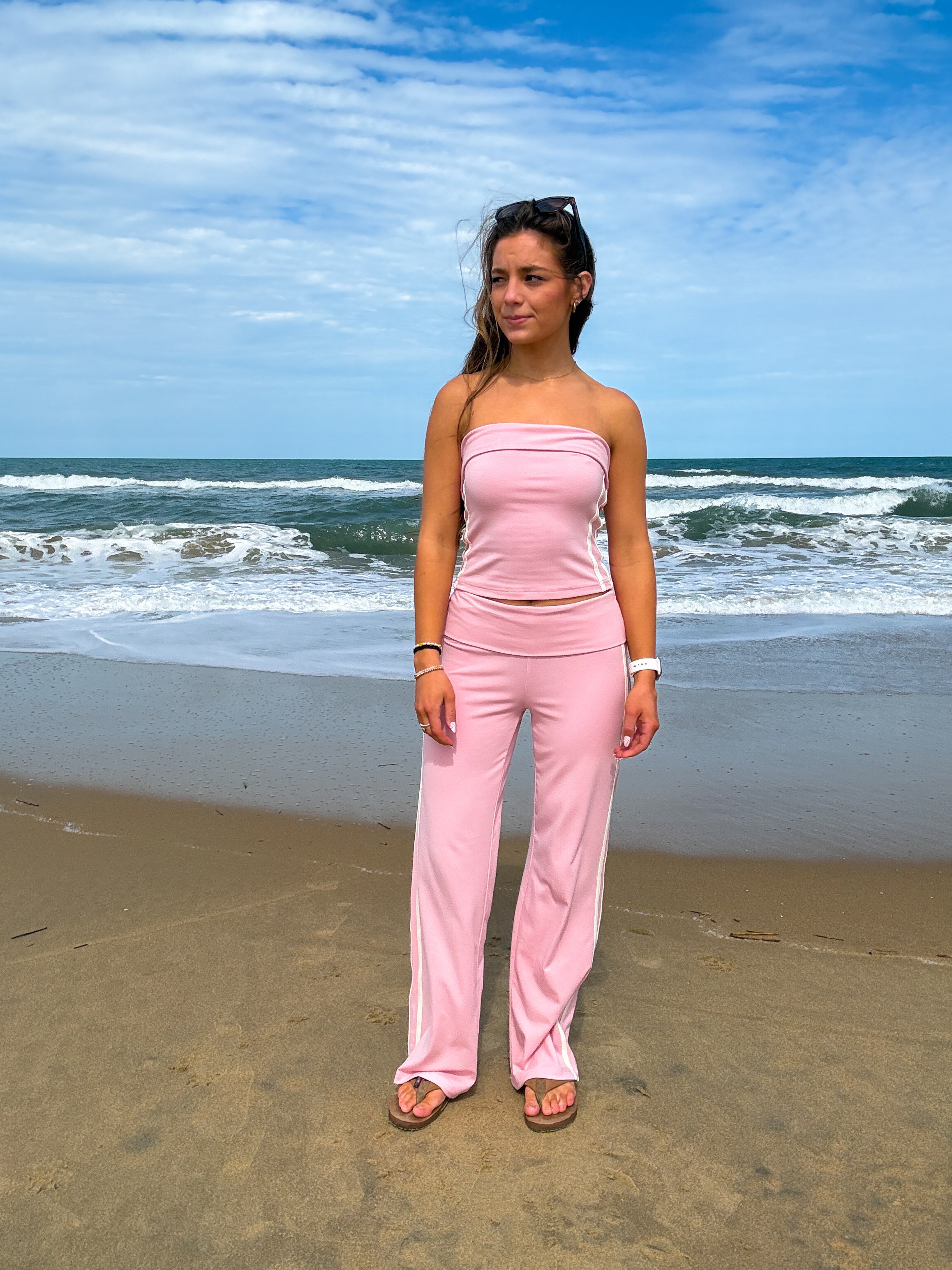 Bubblegum Sands Tube Top — Pink