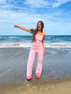 Bubblegum Sands Tube Top — Pink