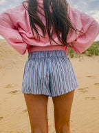 Cotton Candy Coast Shorts — Blue/Pink