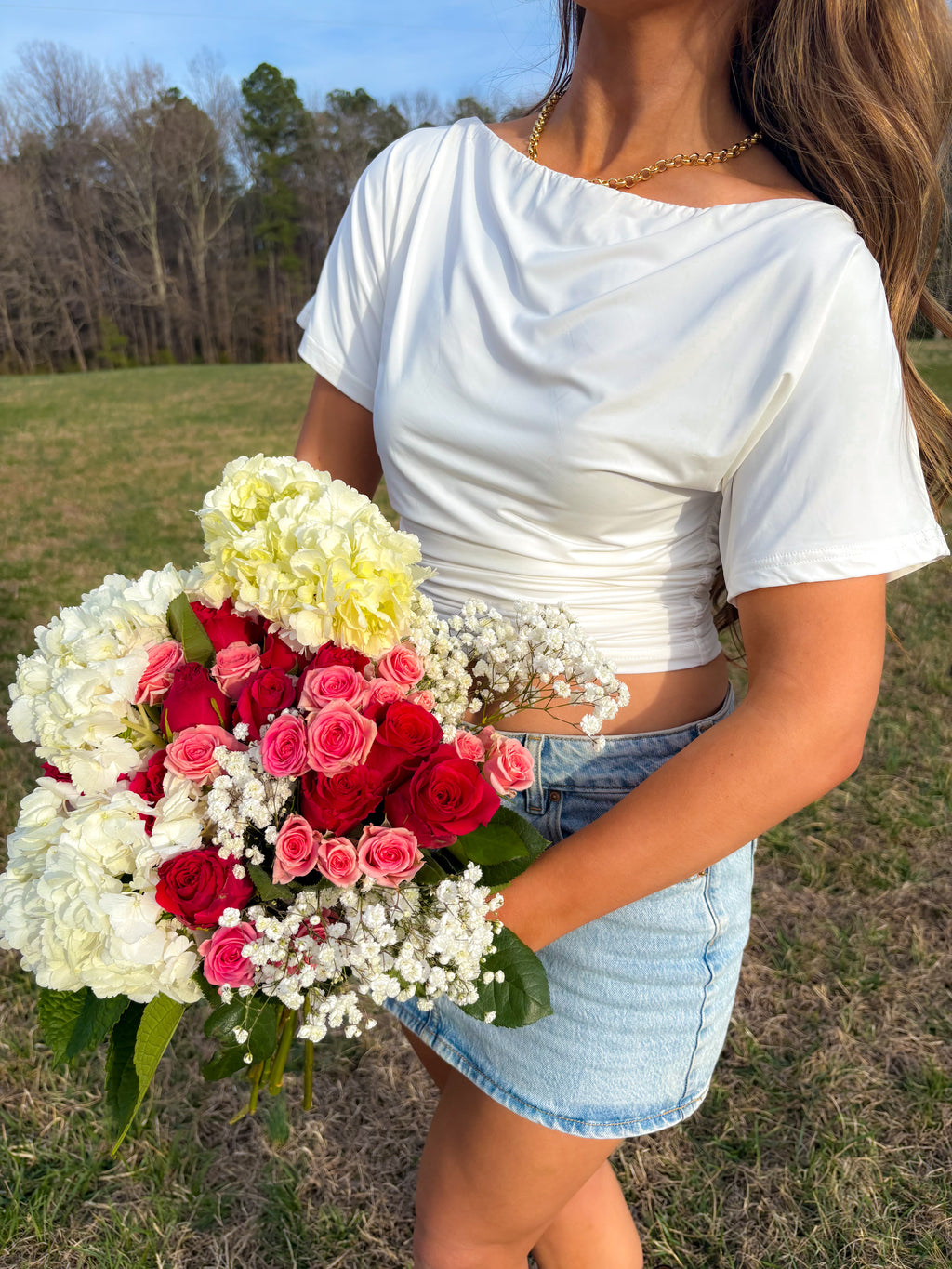 Sunday Muse Tee — White