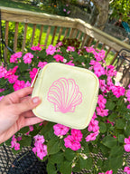 Seashell Nylon Cosmetics Bag